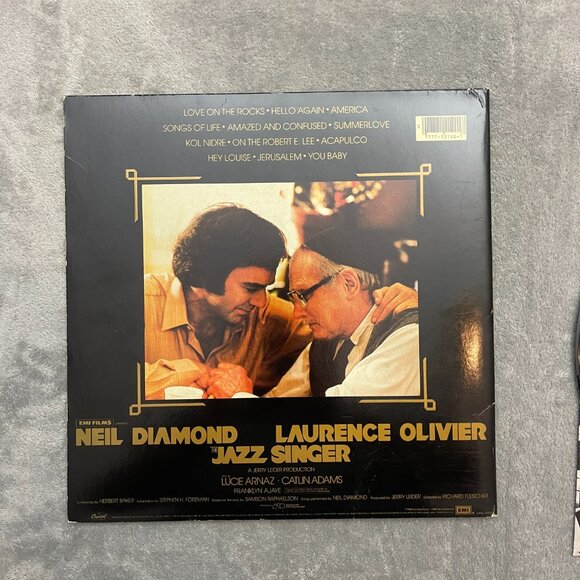 Neil Diamond The Jazz Singer Record LP Album 33 RPM Gatefold - Picture 8 of 9
